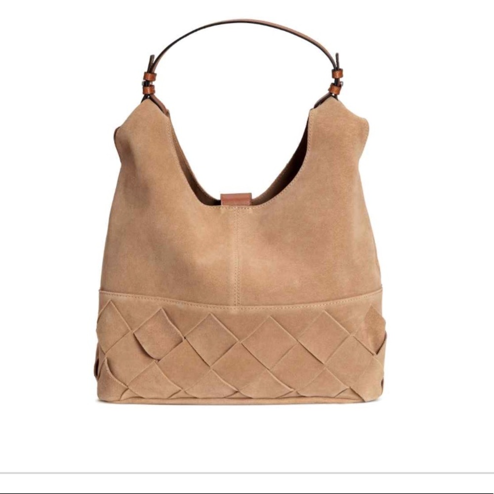 Suede Hobo Bag